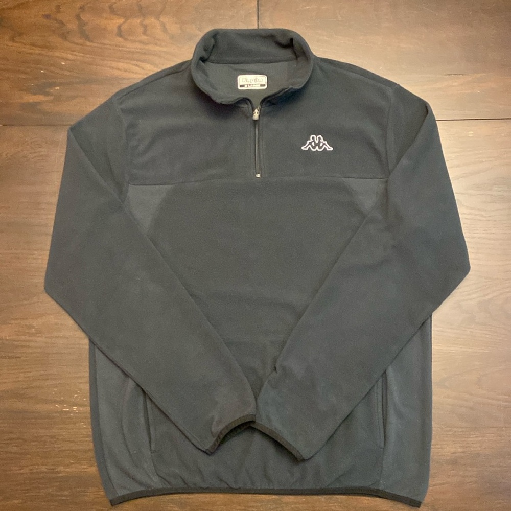 Kappa Light Fleece - Sz XL (slim fit) - black - Condition 7/10
